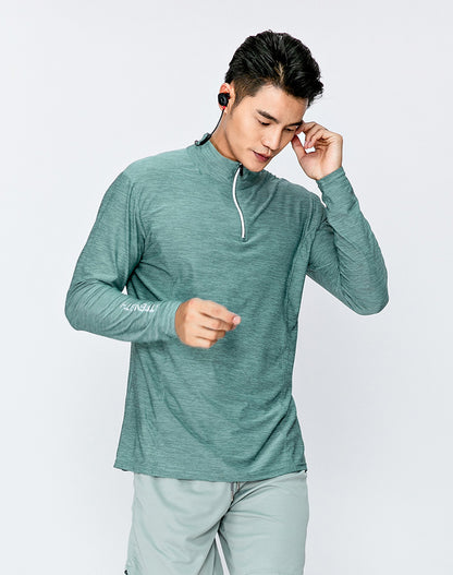 Sports fitness long sleeve men&