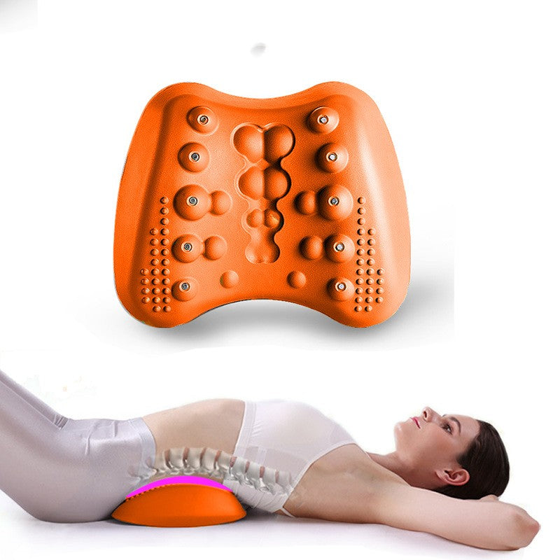 Lumbar Support Pillow For Lower Back Pain Relief Lower Back Stretcher Massager For Chronic Lumbar Pain Relief &amp; Herniated Disc